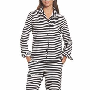 Kate Spade Black and White Pajama Set